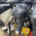 2013 Yamaha 9.9hp 4-Stroke 15" Outboard Motor - SOLD