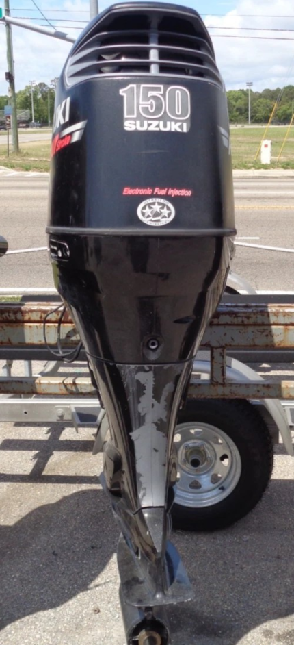 Pre-Owned 2006 Suzuki DF150 150 HP 25" 4-Stroke Outboard Boat Motor Engine Right Hand — Used Outboard Motors