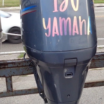 PRE-OWNED 2014 YAMAHA F150 25" 4-STROKE OUTBOARD BOAT MOTOR - 150 HP ENGINE WITH 332 HOURS — Used Outboards