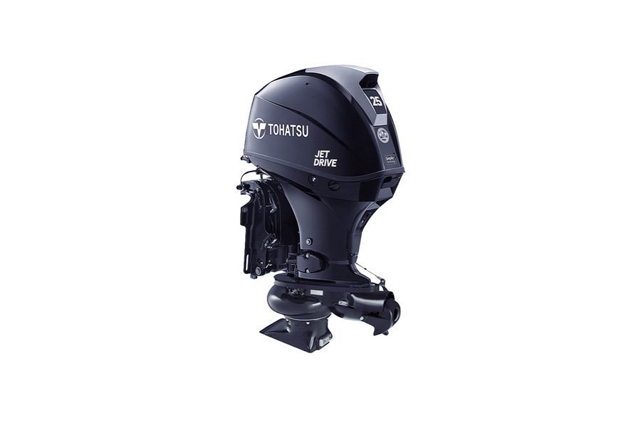 Tohatsu-25HP-Jet-MFS25AJETETL.jpg Tohatsu 25HP Jet MFS25AJETETL Outboard Motor - Image 1